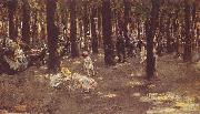 Max Liebermann Kinderspielplatz im Tiergarten zu Berlin Spain oil painting artist